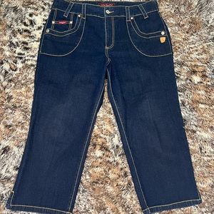 Baby phat capri jeans